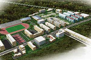 北京市博文學校全景圖