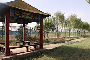 北京市博文學校校園一角