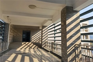  山东师范大学出国留学校园环境落日余晖