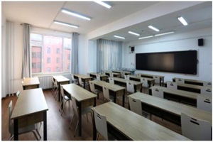 对外经济贸易大学青岛研究院出国留学学校风采教室