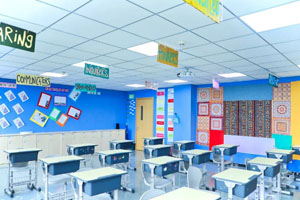 北京新府學外國語學校(國內班)教室