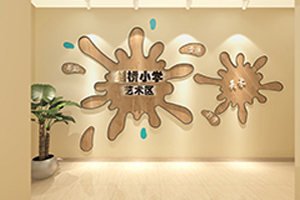 三河市燕橋學校文化墻