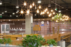 北京市新英才學校餐廳環境