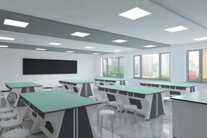 河北怀来闻道高级中学教室内部