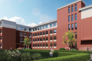 河北怀来闻道高级中学学校教学楼