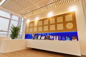 北京朝陽區一土致知學校榮譽墻