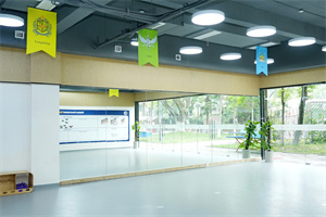 美中国际爱智学校新加坡预科中心舞蹈教室