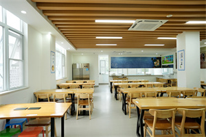 美中国际爱智学校新加坡预科中心食堂
