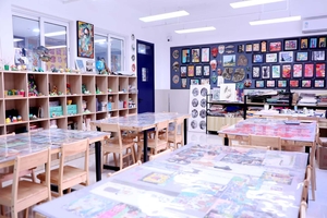 北京大成临川学校美术教室