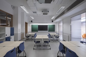 北京市仁泽高中国际部教室