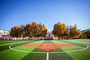 北京中加学校|通州华仁学校户外操场