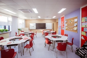 北京中加学校|通州华仁学校小学教室