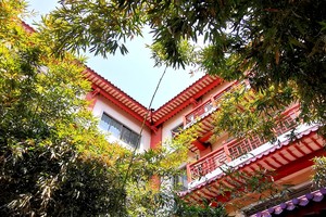 北京拔萃双语学校校园一角