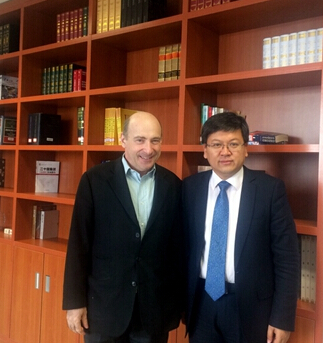 哈萨克斯坦大学领导访问北京外国语大学