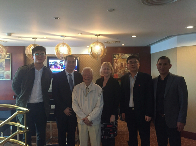 美国SBSA主席Nancy Nolan女士来访中国石油大学