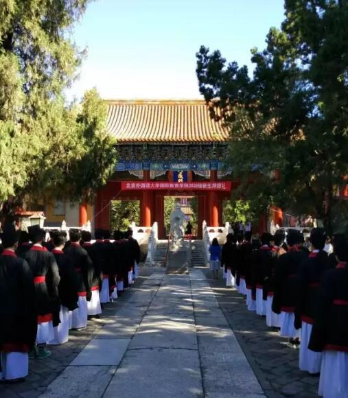 北外留学预科2016级新生开学典礼圆满落幕