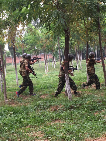 北航3+2留学2016级新生进行实战CS模拟对抗训练