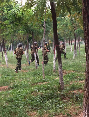 北航3+2留学2016级新生进行实战CS模拟对抗训练