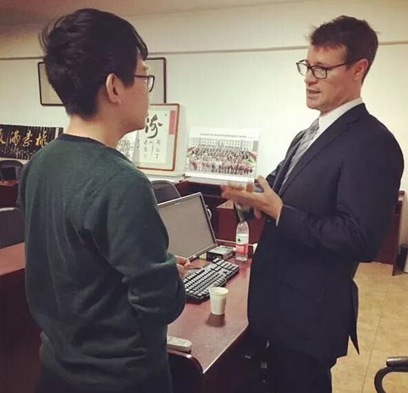 澳洲阿德莱德大学教授来访外经贸纪实篇