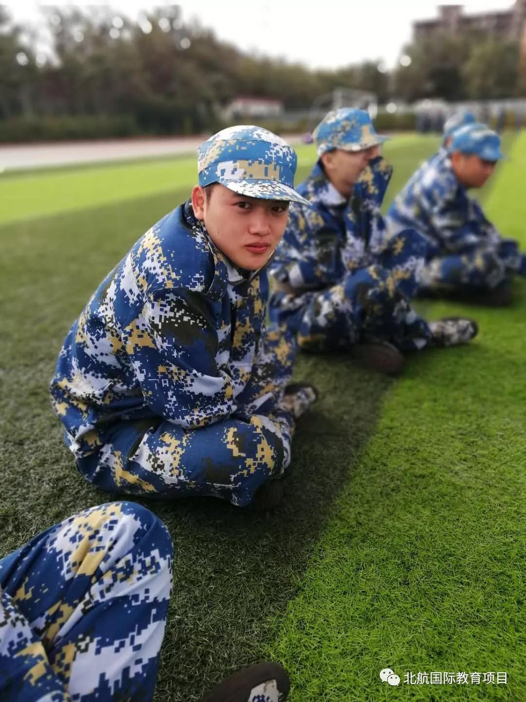 北京航空航天大学3+2留学军训