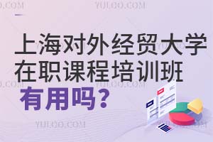 上海对外经贸大学在职课程培训班有用吗？