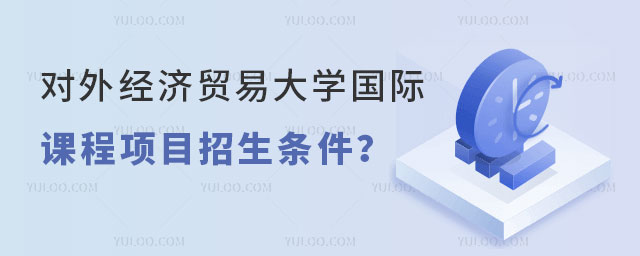 对外经济贸易大学国际课程项目
