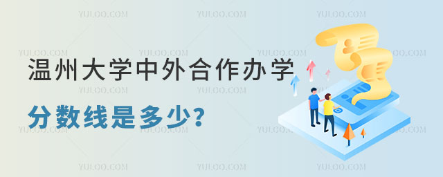 温州大学中外合作办学分数线