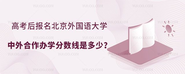 北京外国语大学中外合作办学分数线