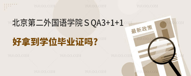 北京第二外国语学院SQA3+1+1出国留学项目
