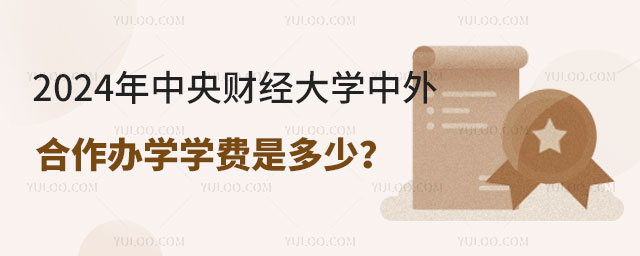 中央财经大学中外合作办学学费