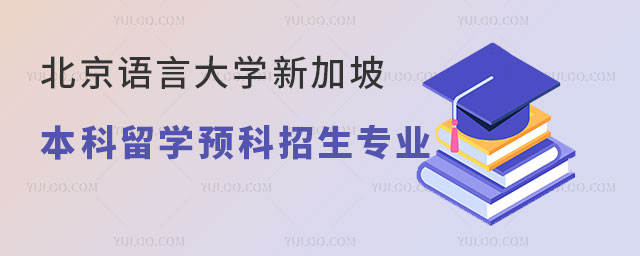 北京语言大学新加坡国际本科留学预科招生专业
