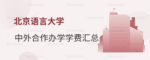 北京语言大学中外合作办学学费