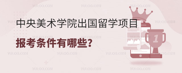 中央美术学院出国留学项目报考条件