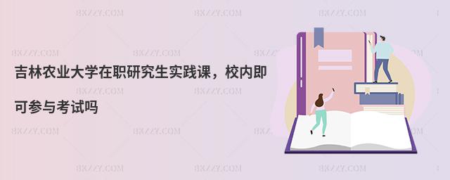 吉林农业大学在职研究生实践课，校内即可参与考试吗