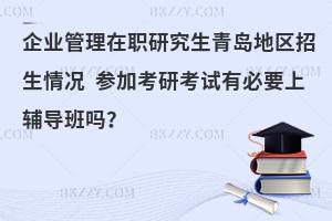 企业管理在职研究生青岛地区招生情况 参加考研考试有必要上辅导班吗？