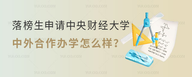 落榜生申请中央财经大学中外合作办学