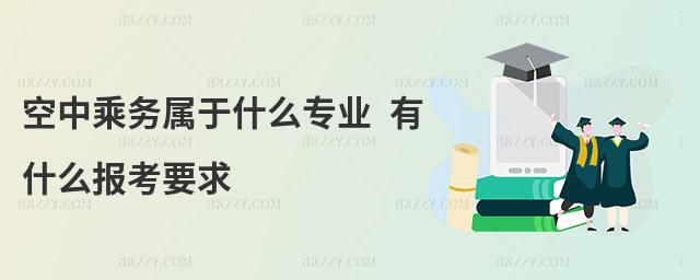 空中乘務屬于什么專業 有什么報考要求