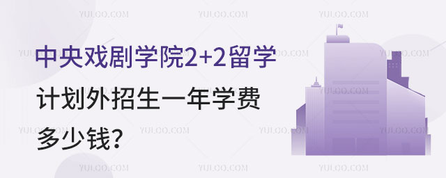 中央戏剧学院2+2留学计划外招生