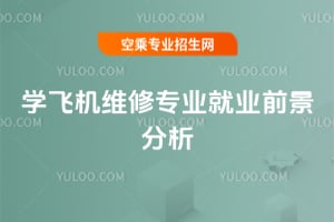 2025年學飛機維修專業就業前景分析
