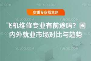 飛機維修專業有前途嗎?國內外就業市場對比與趨勢