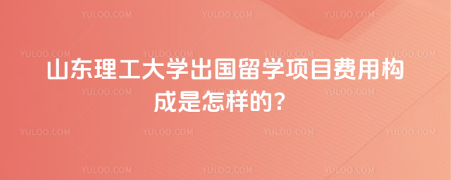 山东理工大学出国留学费用