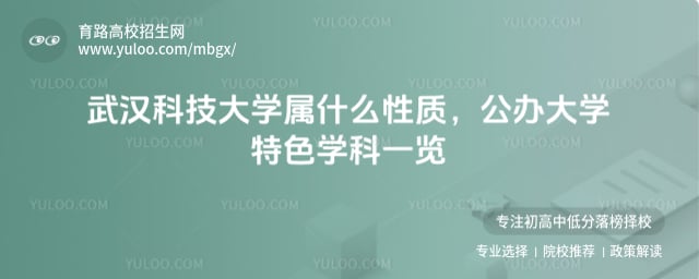 武漢科技大學(xué)屬什么性質(zhì)