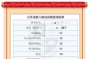 中育貝拉日語學部成績揭曉|N1滿分領跑，高分頻出!