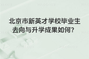 北京市新英才學(xué)校畢業(yè)生去向與升學(xué)成果如何？