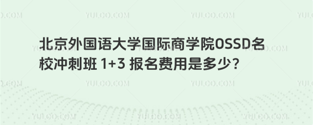 1+3报名费用