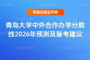 青岛大学中外合作办学分数线2026年预测及备考建议