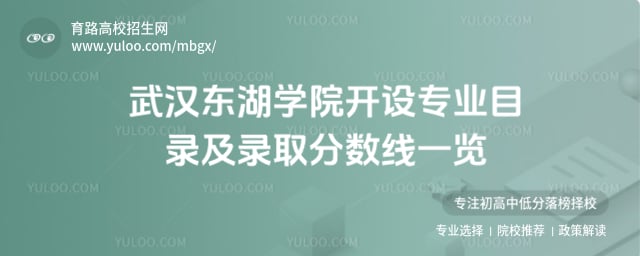 武漢東湖學(xué)院開設(shè)專業(yè)目錄