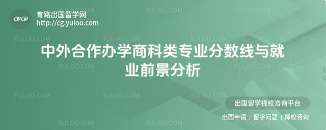 中外合作办学商科类专业分数线