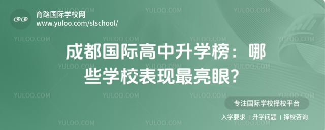 成都国际高中升学榜