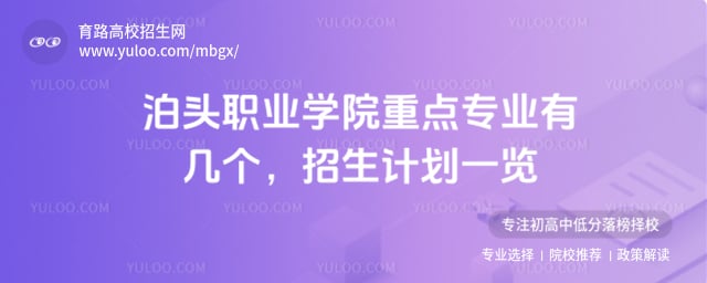 泊头职业学院重点专业有几个